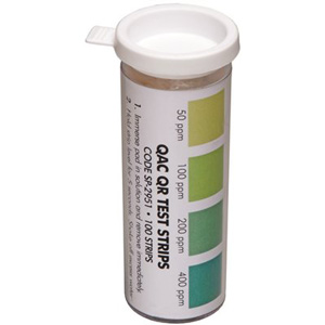 Spartan Quat Sanitizer Test Strips