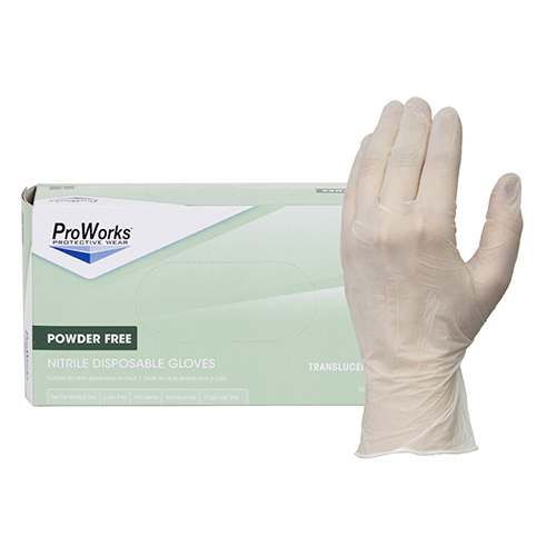 Hospeco ProWorks Nitrile Gloves