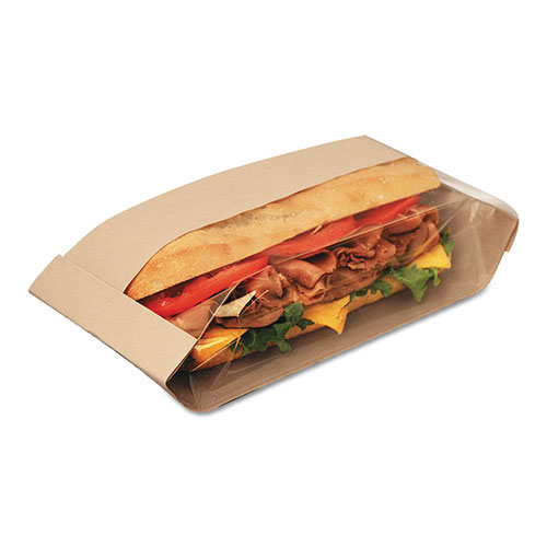 Bagcraft Dubl View Window Sandwich Bag