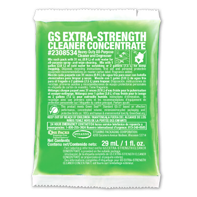 Stearns GS Extra Strength All-Purpose Cleaner Concentrate Packs