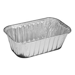  Handi-Foil 2 lb. Aluminum Loaf Pan 50 Pack