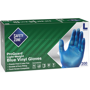 The Safety Zone Vinyl Gloves