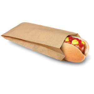 Bagcraft EcoCraft® Grease Resistant Hot Dog Bag