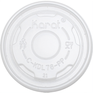 Karat Vented Flat Food Container Lid