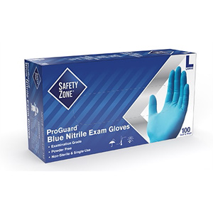 The Safety Zone ProGuard Nitrile Exam Gloves