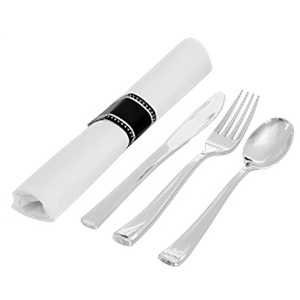 Fineline Silver Secrets Rolled Cutlery Kit